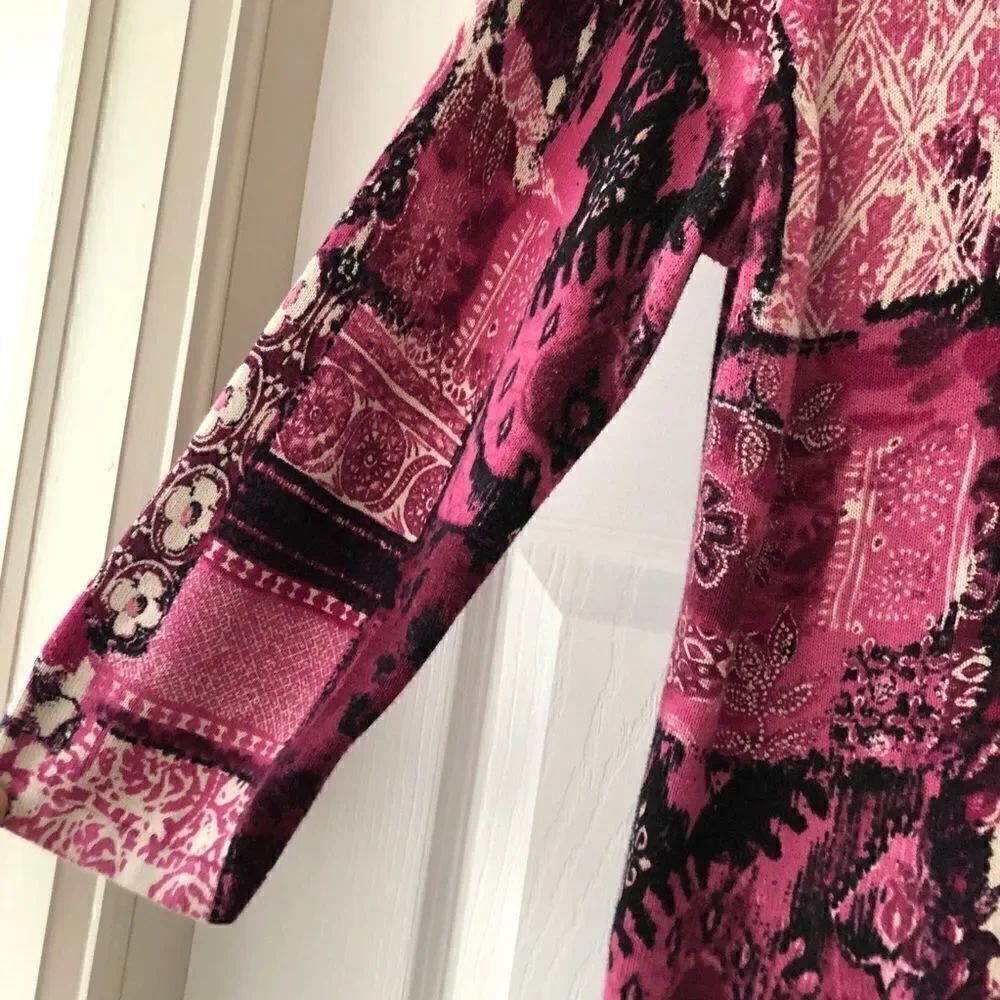 Christopher & Banks Pink Button Down Cardigan - Picture 5 of 6